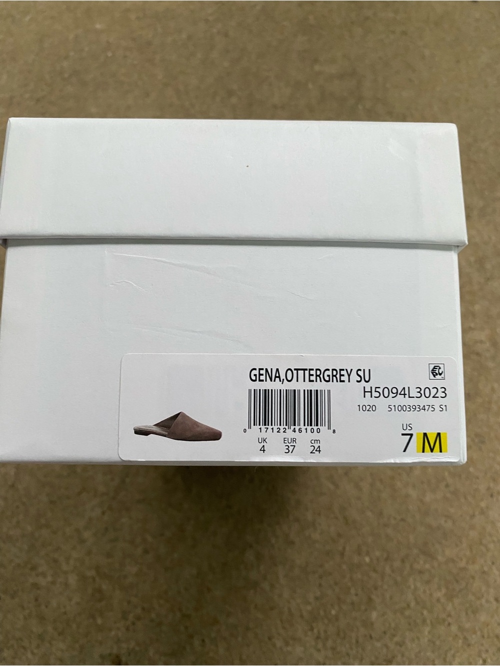 Vince Taupe Suede Pointed-Toe Mules - Picture 4 of 4